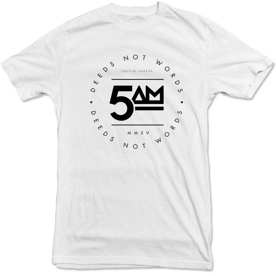 Deeds Not Words Tee