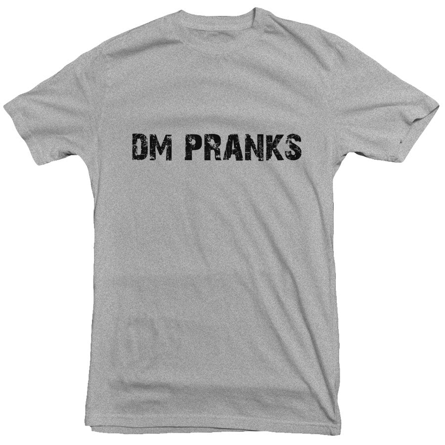 DM Pranks Logo Black Tee