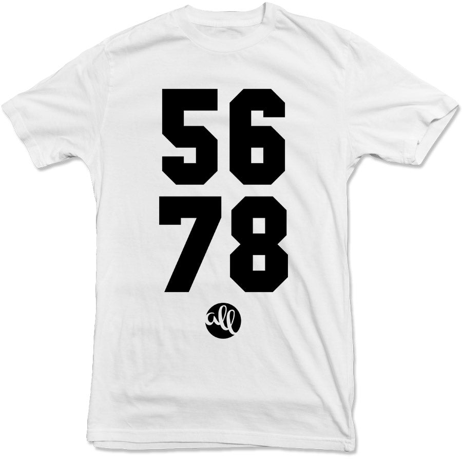 5 6 7 8 Tee