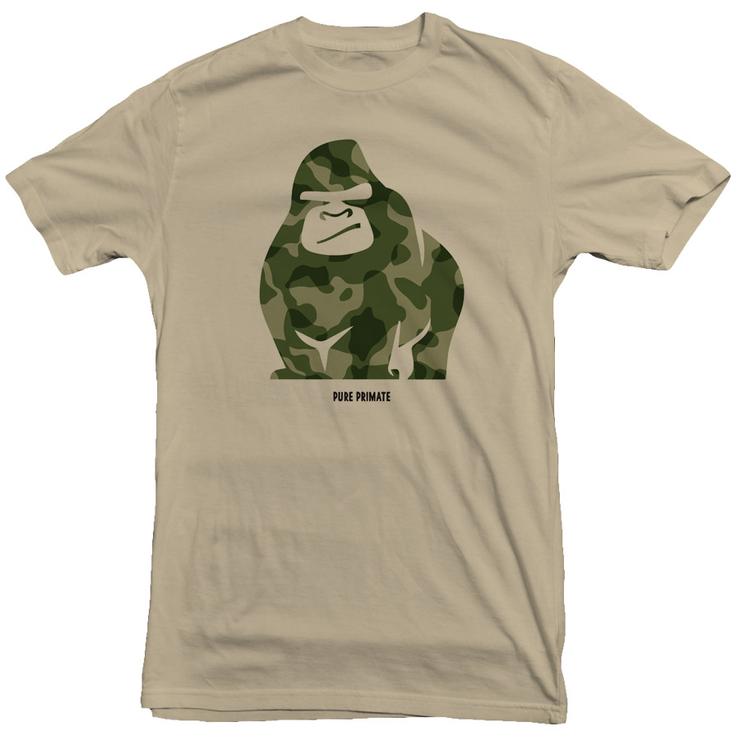 Pure Primate - Camo Tee