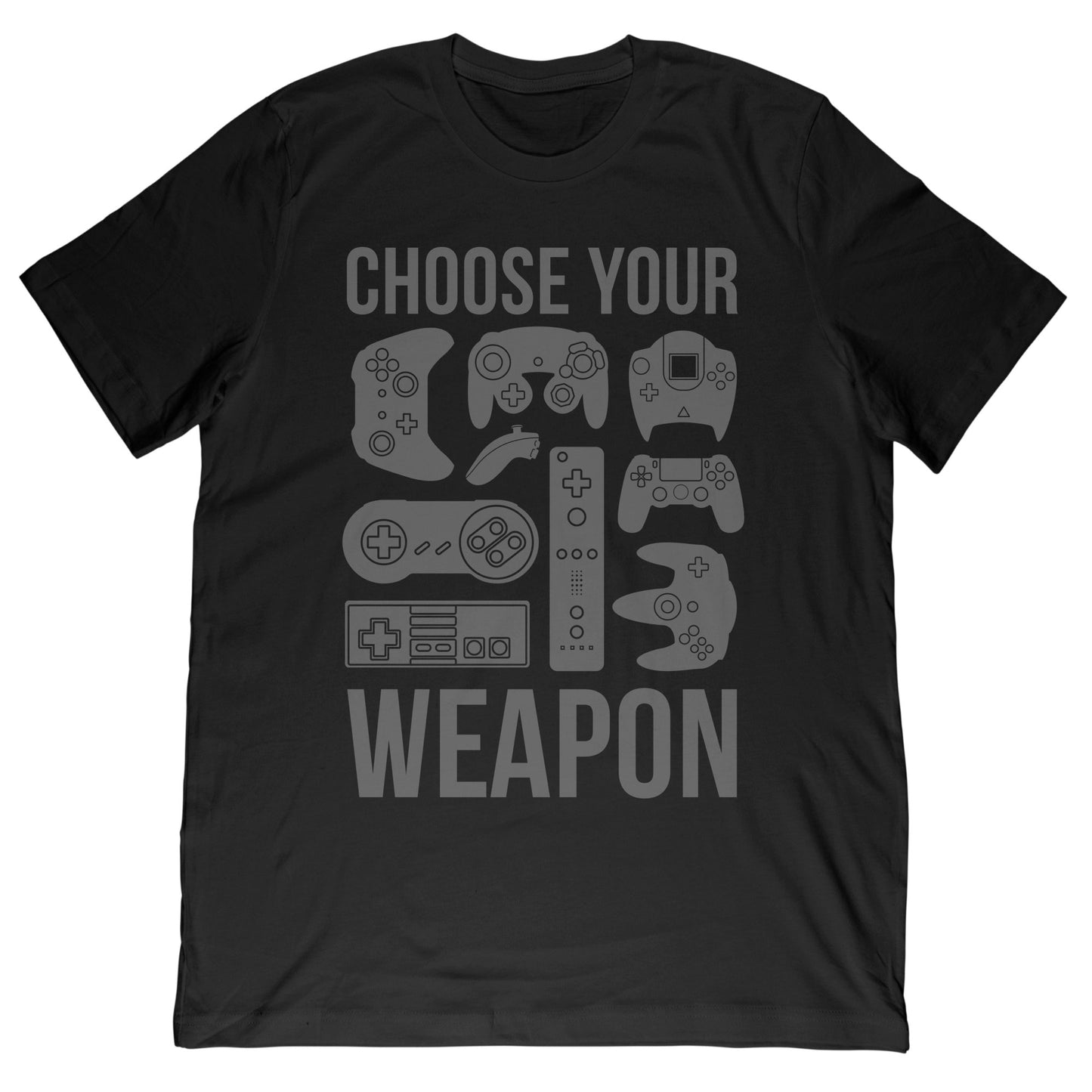 Choose Your Weapon Gaming T-Shirt