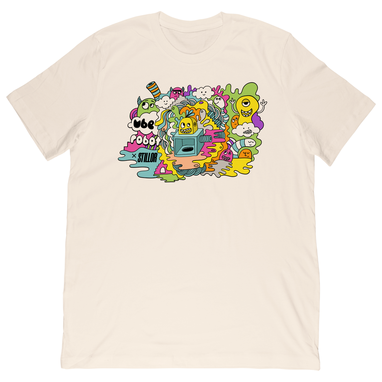 STILLOR X Ube Robot Collab Tee