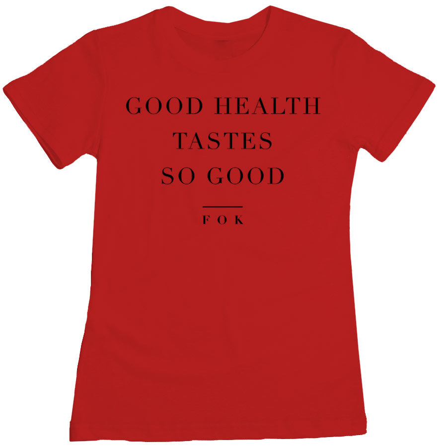 Forks Over Knives - Good Health Women's Tee
