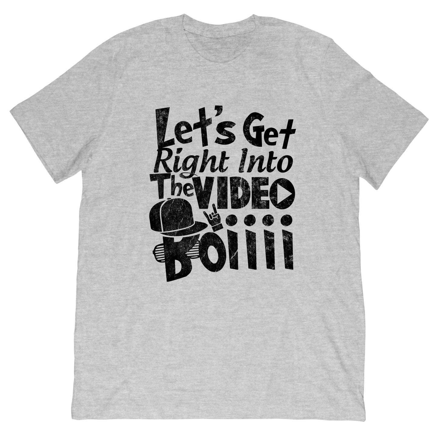 Iamsickflowz - Into the Video Tee - Grey