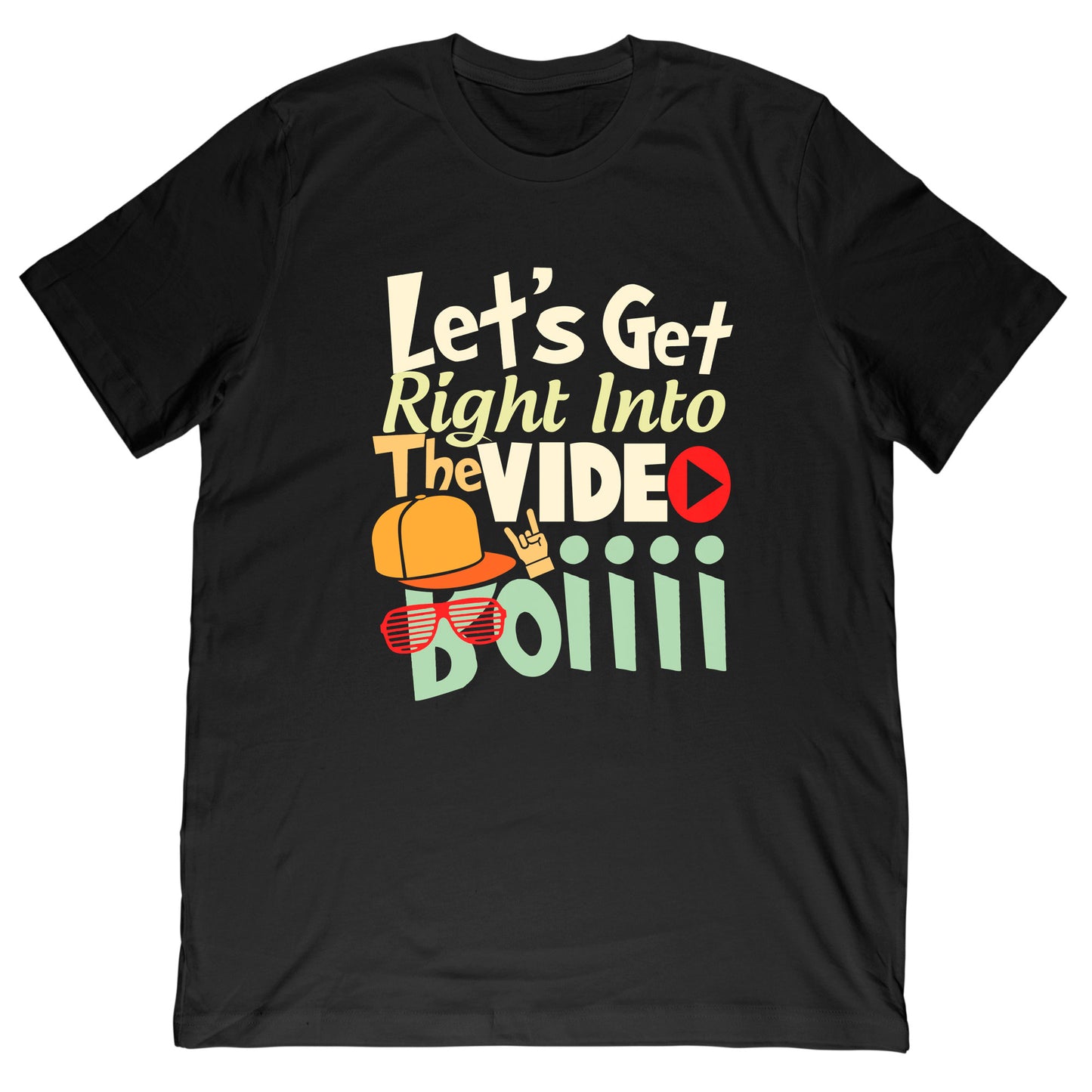 Iamsickflowz - Into the Video Colored Text Tee