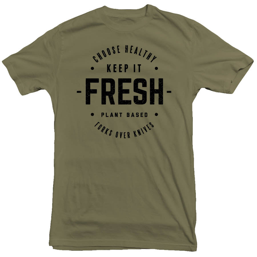 Forks Over Knives - Keep It Fresh Tee