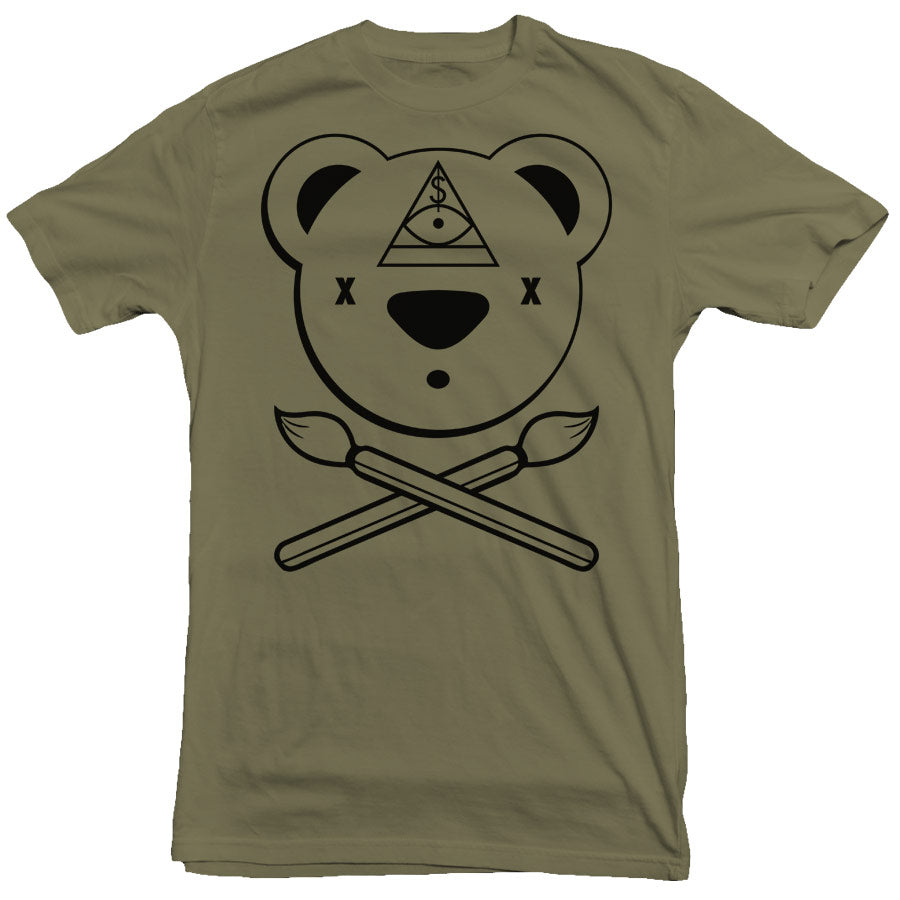 Bearhead Paintbrush Tee