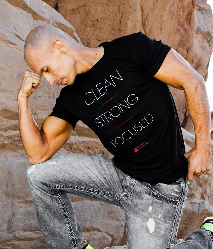 Clean Strong Focused Tee