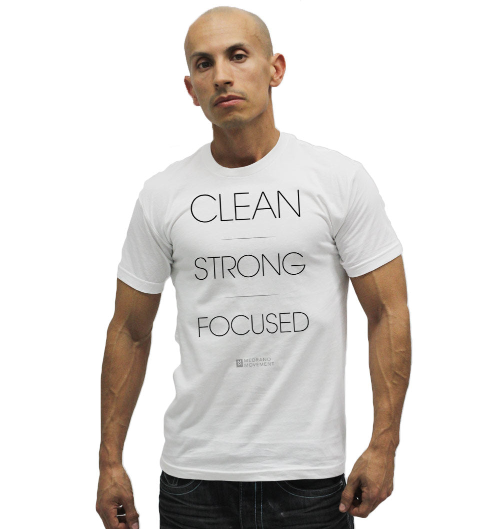 Clean Strong Focused Tee