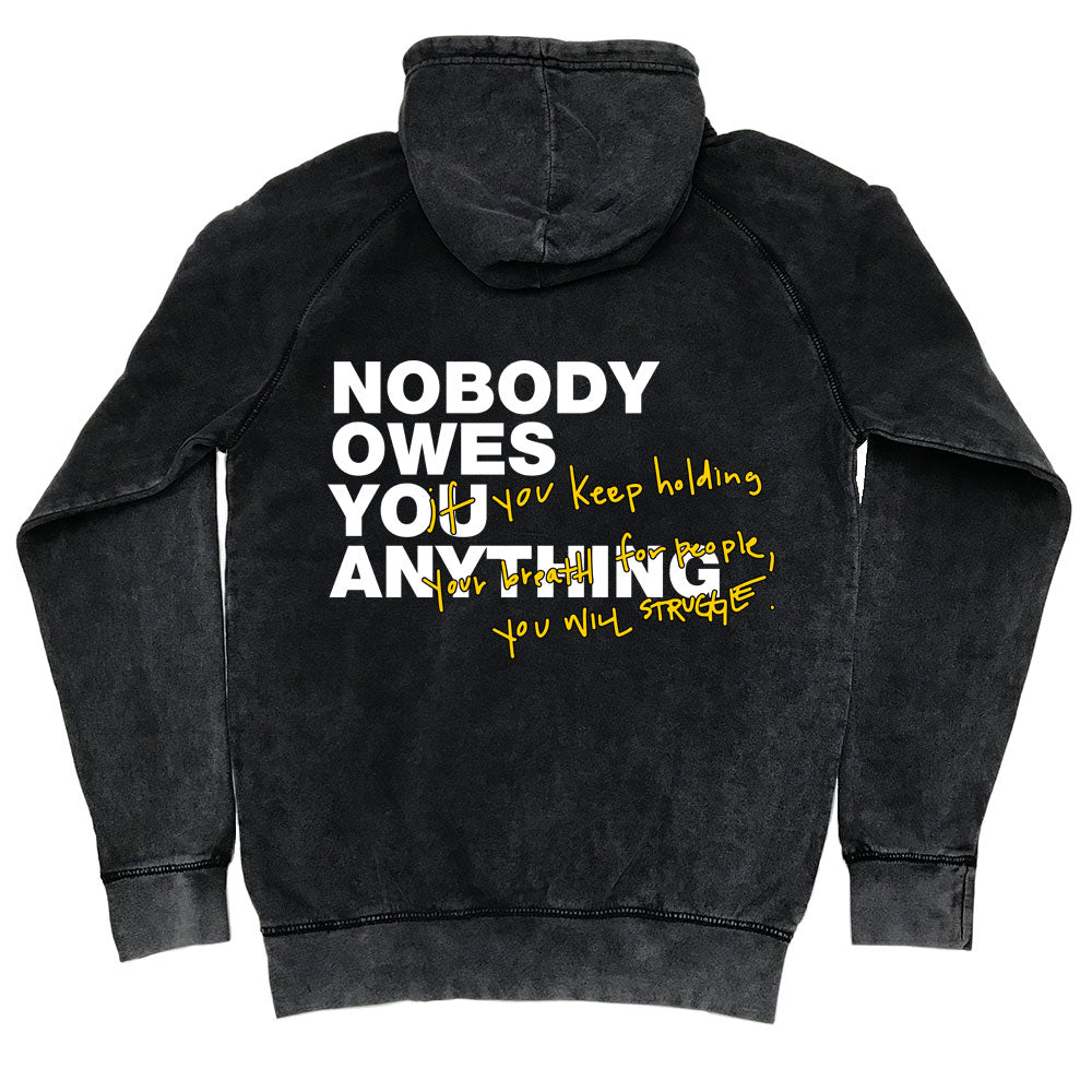 RileyTaugor - Nobody V1 Vintage Hoodie