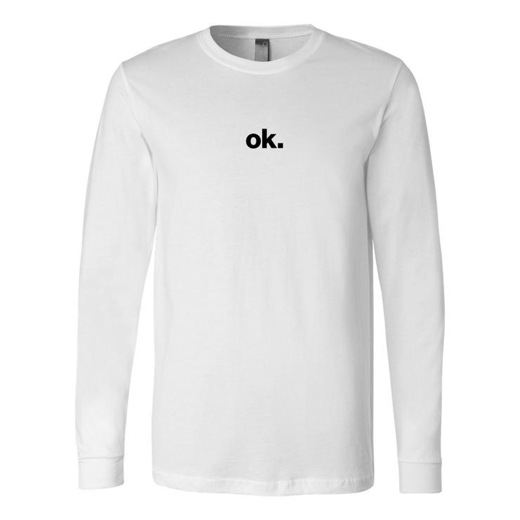 Coolmark - Ok Long Sleeve Tee