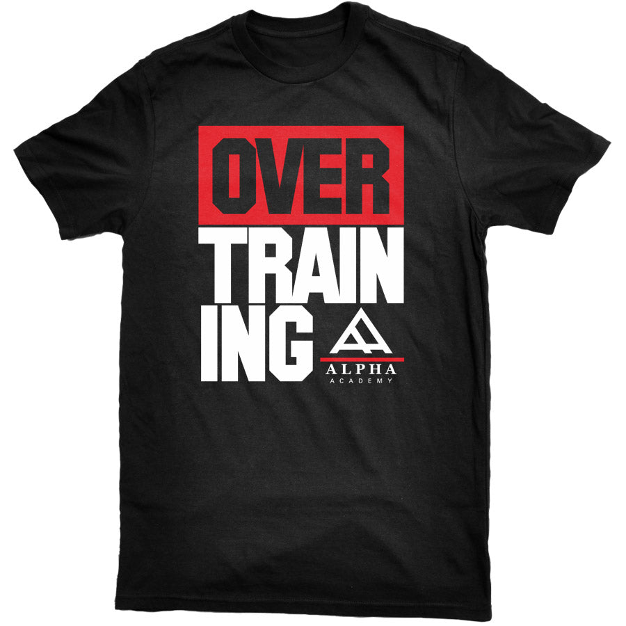 Overtraining Tee - Black