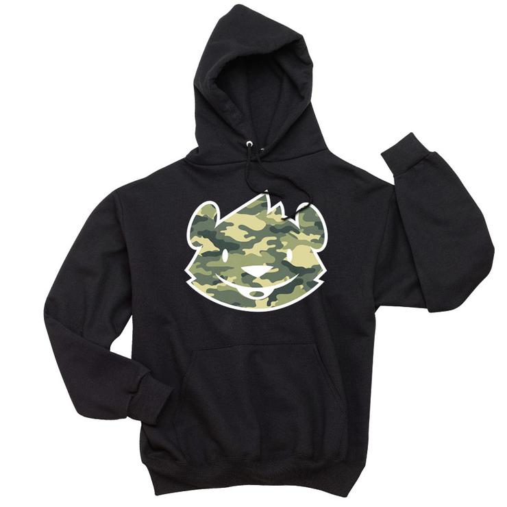Philip Lumbang - Camo Bear Hoodie (Black)