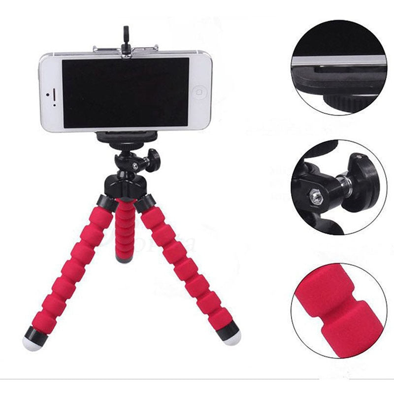 Octopus Phone Tripod w/ Bluetooth Remote Shutter