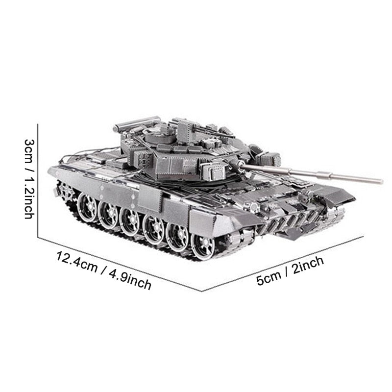 Piececool 3D Metal Tank Puzzle