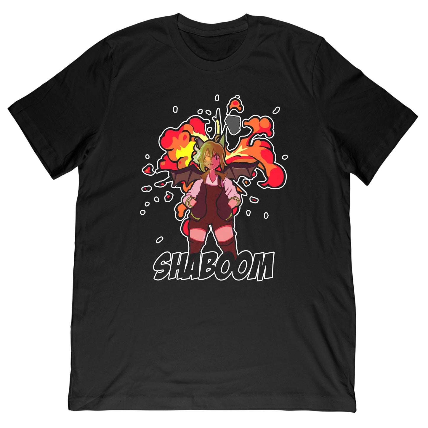 All Ages Of Geek TV - Shaboom Tee - Black