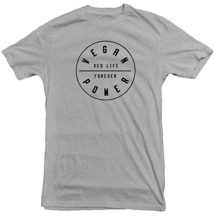 Vegan Power - Veg Life Forever Tee