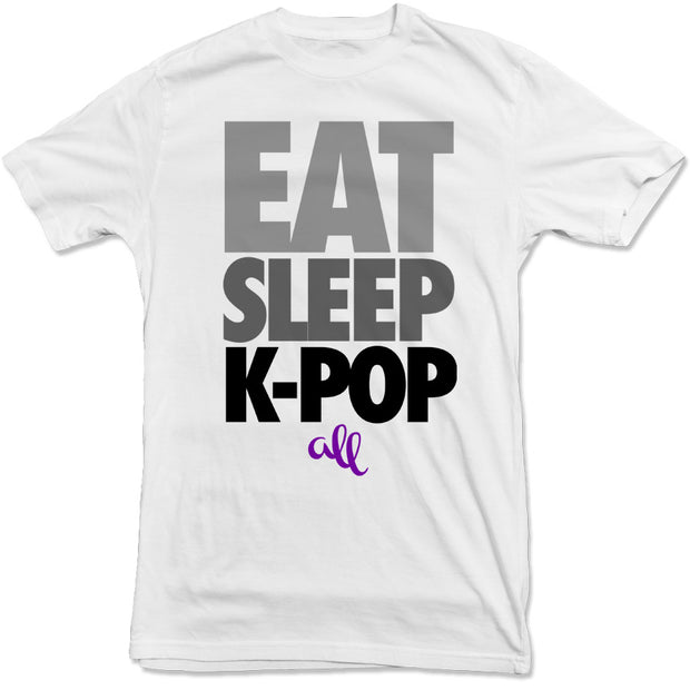Eat Sleep K-POP Tee