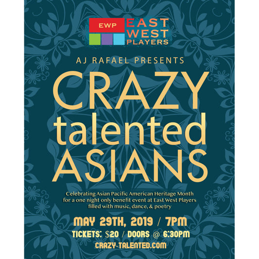 Crazy Talented Asians - May 29th 7pm Ticket