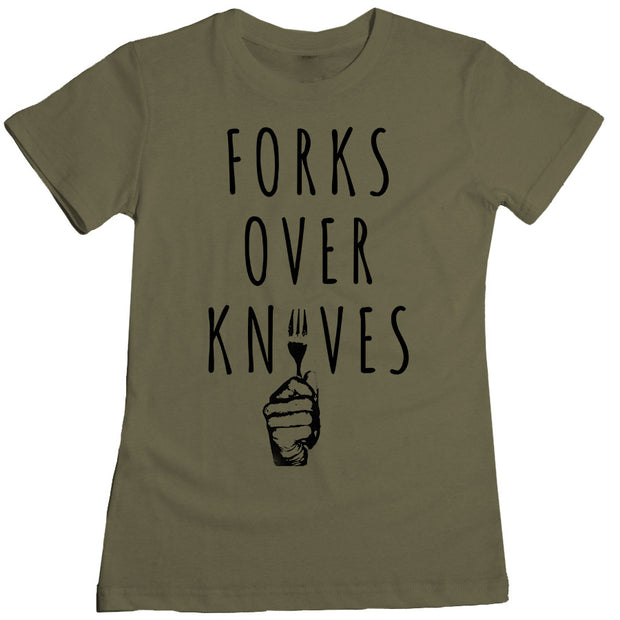 Forks Over Knives - Fork Women's Tee