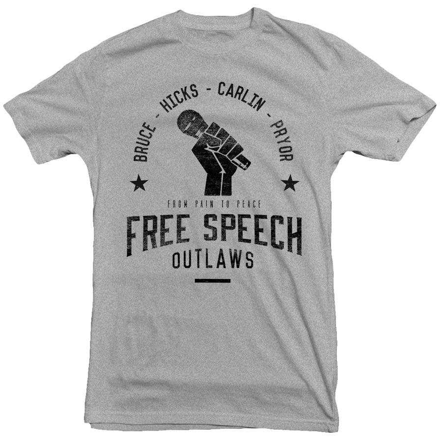 Free Speech Outlaws Tee