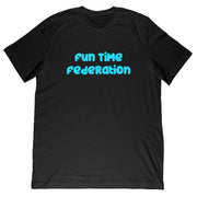 Fun Time Federation Blue Text Tee