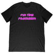 Fun Time Federation Pink Text Tee