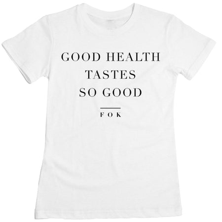 Forks Over Knives - Good Health Women's Tee