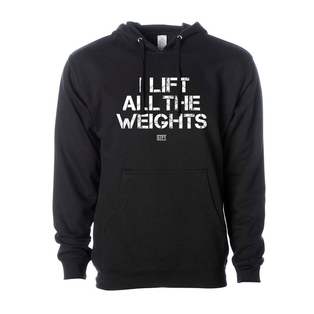 STFT - All The Weights Hoodie - Black