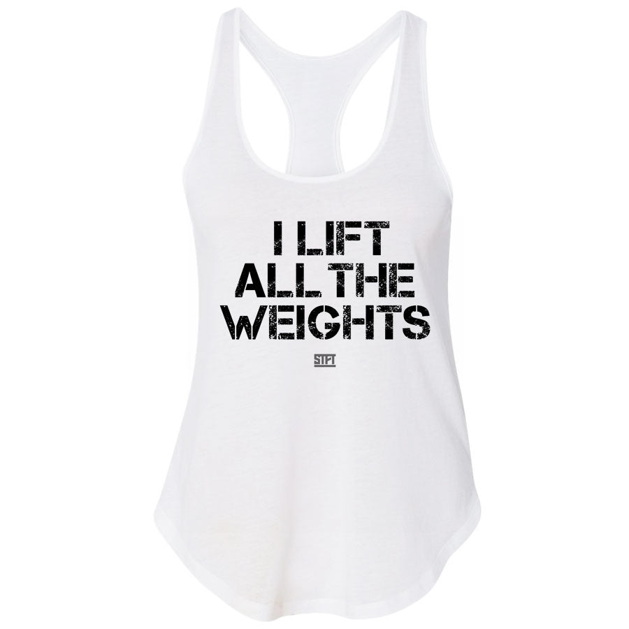 STFT - All The Weights Premium Racerback