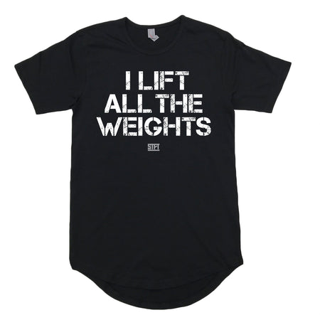 STFT - All The Weights Scoop Tee  - Black