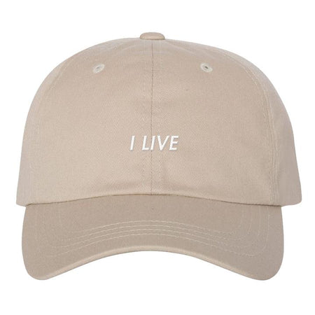 I Live Dad Hat