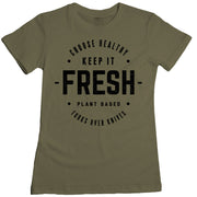 Forks Over Knives - Keep It Fresh Women's Tee