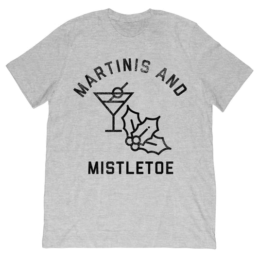 Martinis and Mistletoe T-Shirt