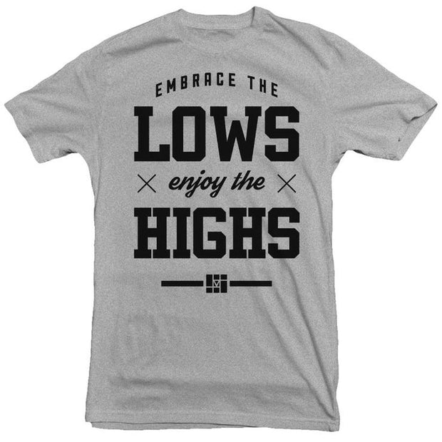 Mike Song - Enjoy the Highs Tee (Heather Grey)