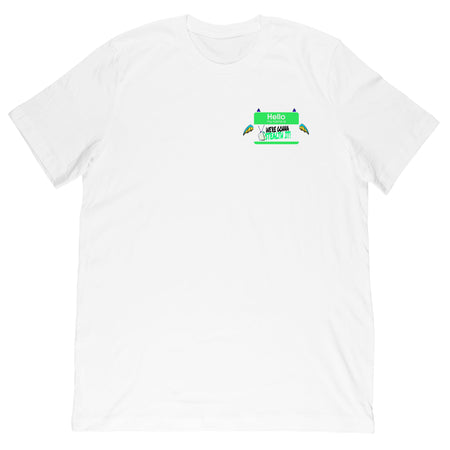 All Ages Of Geek TV - Name Tag Tee