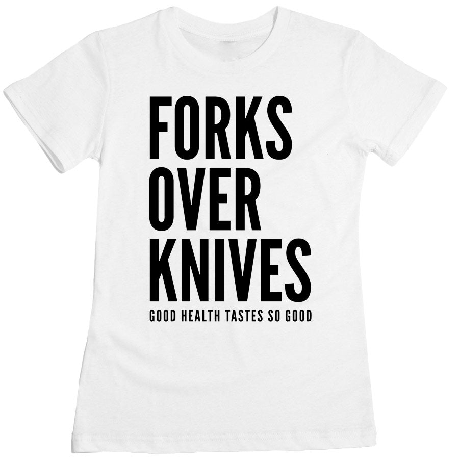 Forks Over Knives - Stack Women's Tee