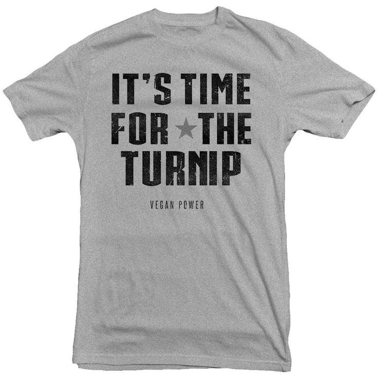 Vegan Power - Time for the Turnip Tee